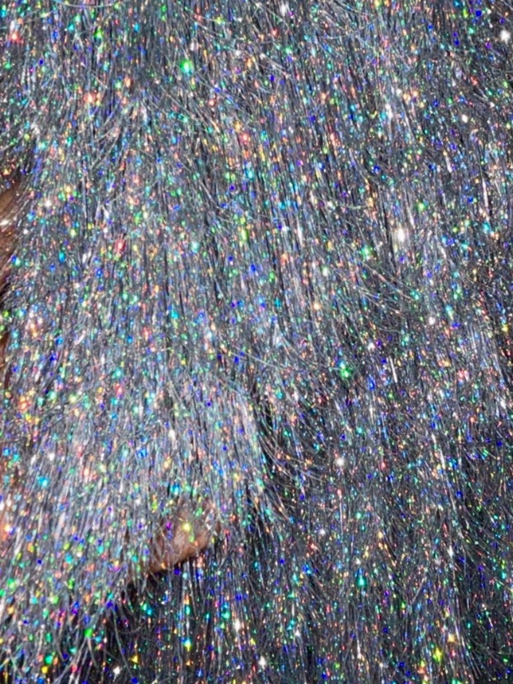 🩶 I'M SO FANCY TINSEL METALLIC SHAKET TRENCH L - Shop Akira - Stunning - Picture 2 of 12